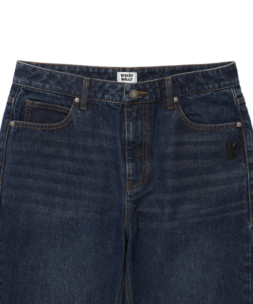 Basic denim pants indigo