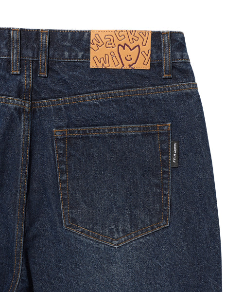 Basic denim pants indigo