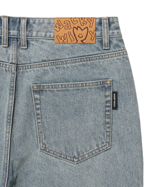 Basic denim pants blue