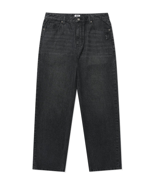 Basic denim pants black