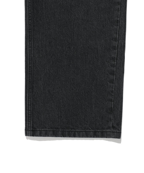 Basic denim pants black