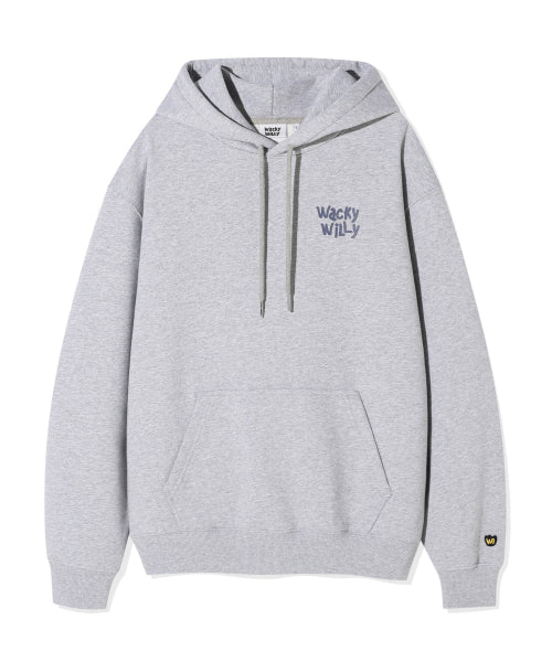 Sketch Graphic Hood Sweat Gray