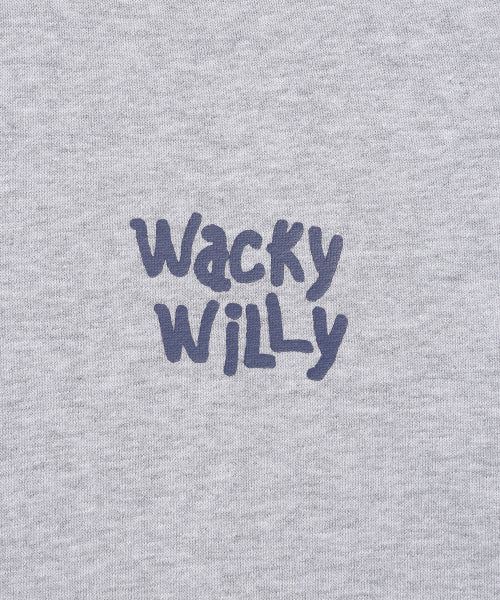 Sketch Graphic Hood Sweat Gray