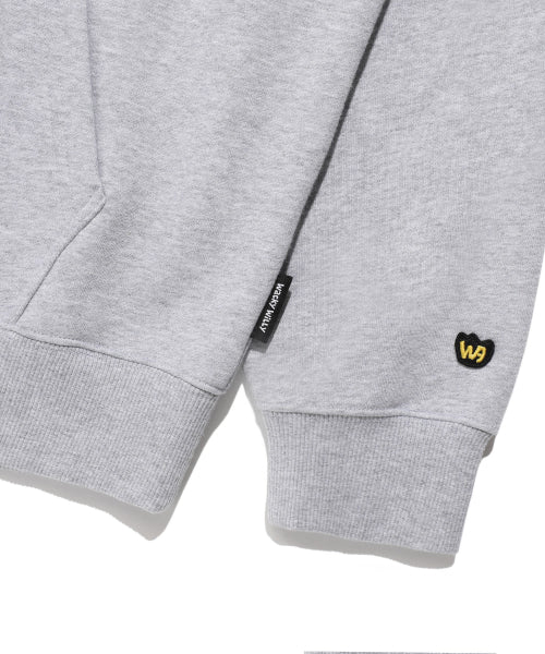 Sketch Graphic Hood Sweat Gray