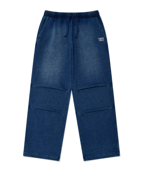 Denim like pants indigo