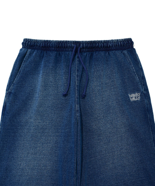 Denim like pants indigo