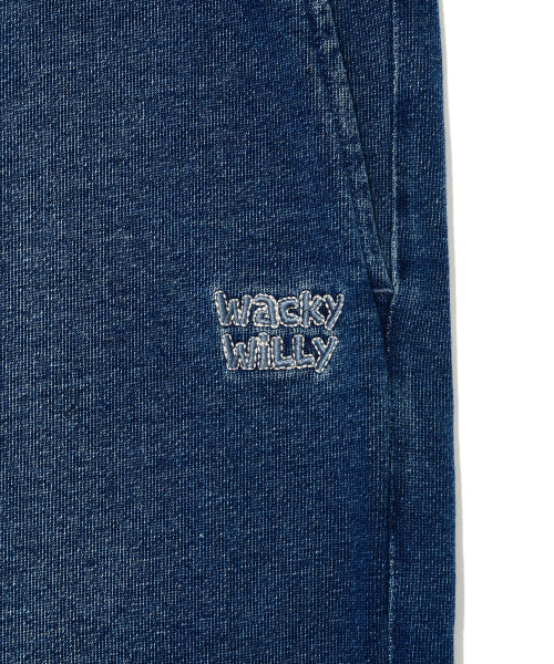 Denim like pants indigo