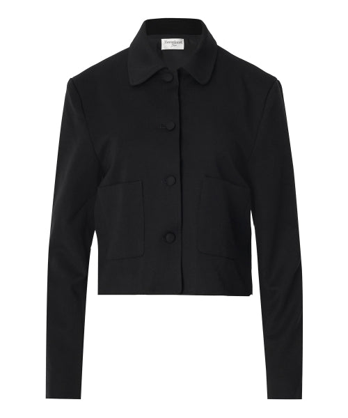 Darlene Ribbon Short Jacket [BLACK]