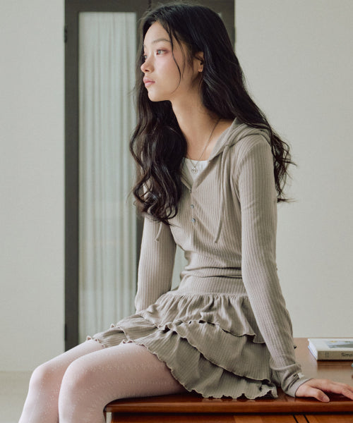 Eva Layered Tutu Dress [MOCHA]