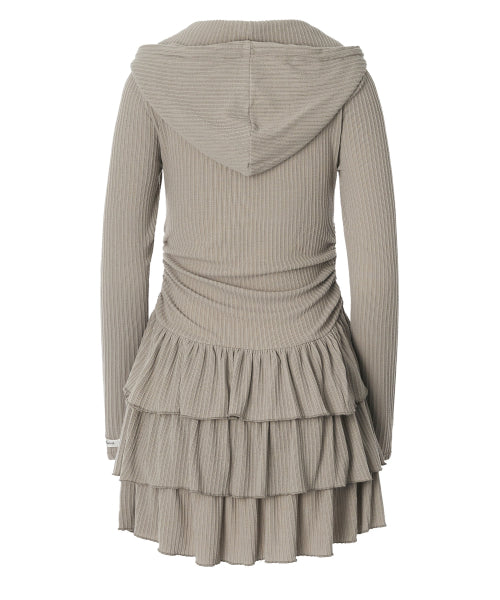 Eva Layered Tutu Dress [MOCHA]