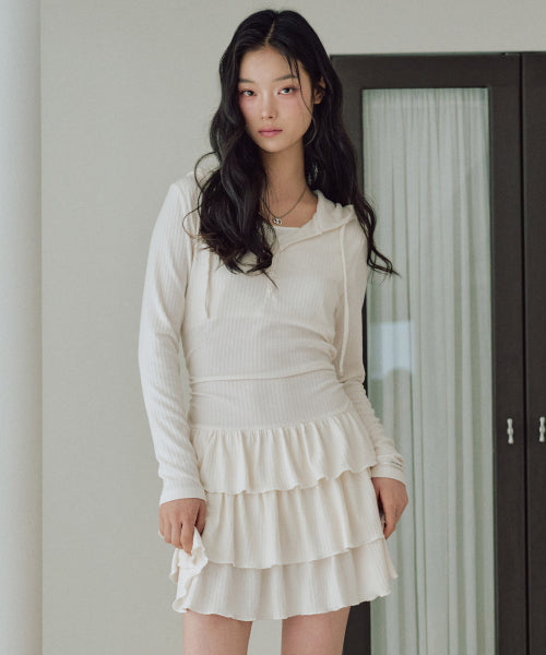 Eva Layered Tutu Dress [IVORY]