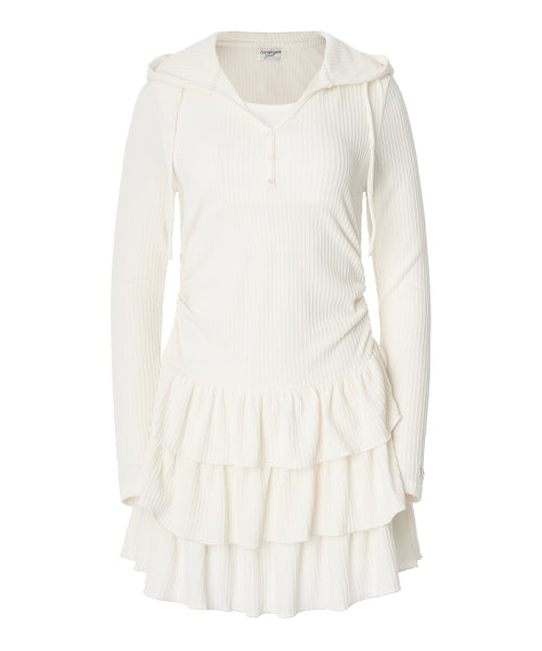 Eva Layered Tutu Dress [IVORY]