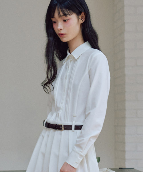 Bailey Linkle Free Shirt Dress [WHITE]