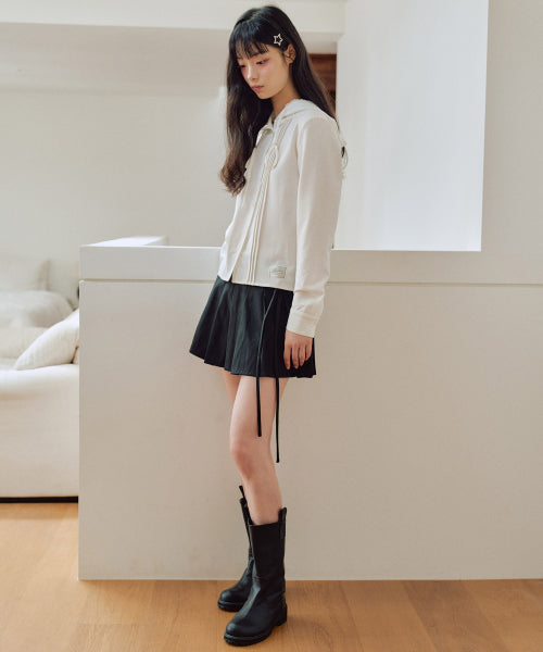 Bailey Linkle Free Hooded Shirt [WHITE]