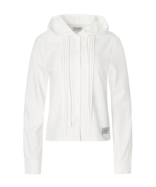 Bailey Linkle Free Hooded Shirt [WHITE]