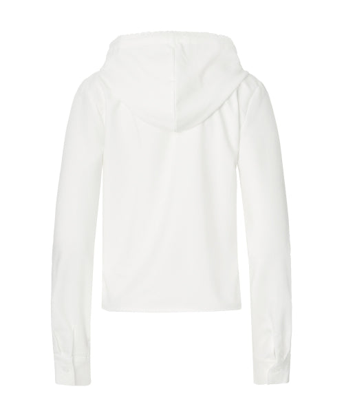 Bailey Linkle Free Hooded Shirt [WHITE]