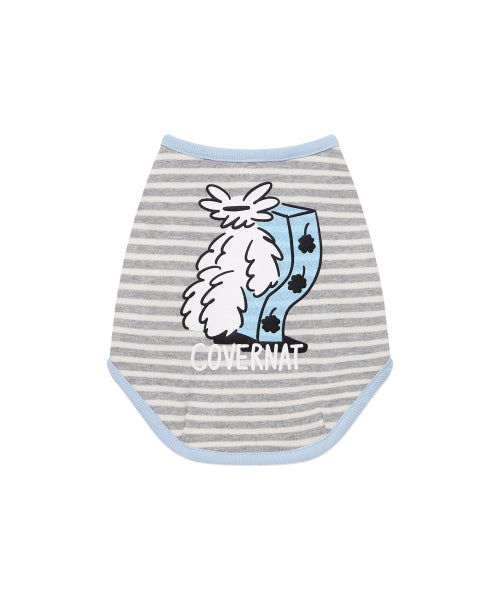 [COVERNAT X HAYDONNA] FLUFFYDOG PET SLEEVELESS
