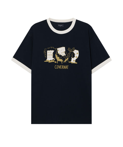 [COVERNAT X HAYDONNA] LUCKY CEREAL RINGER T-SHIRT