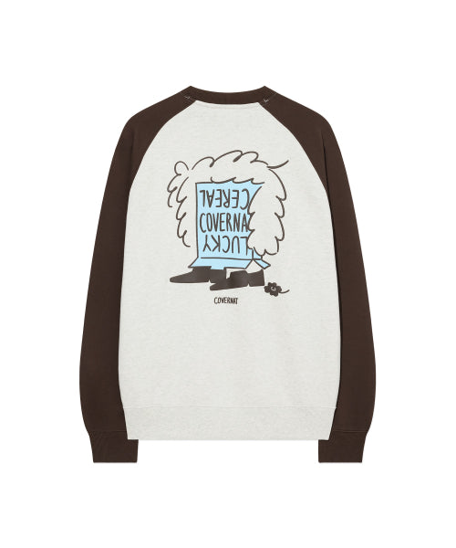 [COVERNAT X HAYDONNA] LUCKY CEREAL LOGO SWEATSHIRT
