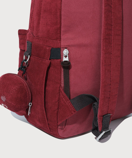 C Logo Corduroy Backpack
