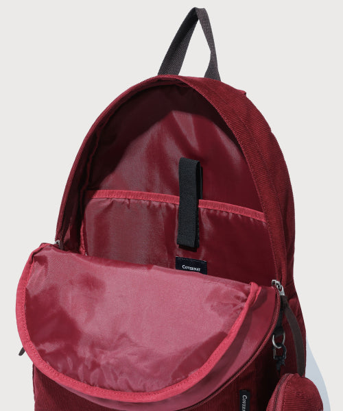 C Logo Corduroy Backpack