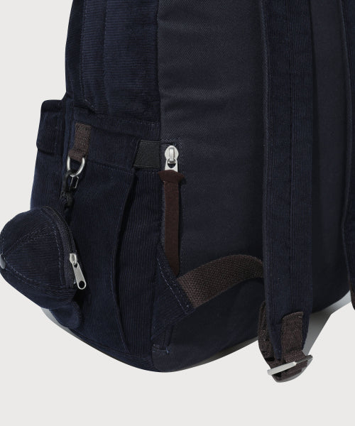C Logo Corduroy Backpack