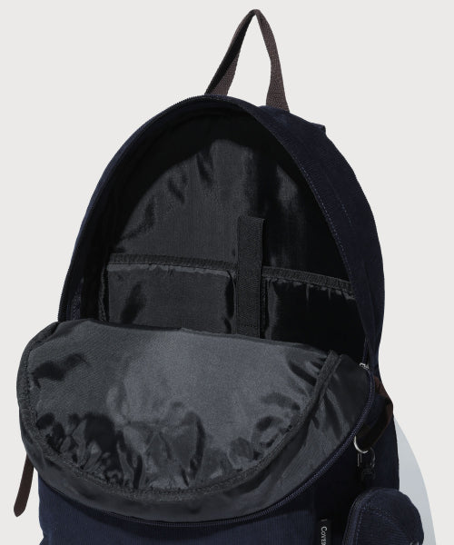 C Logo Corduroy Backpack