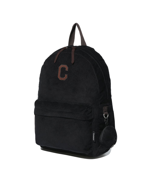 C Logo Corduroy Backpack