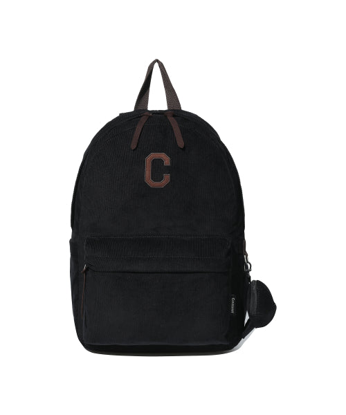 C Logo Corduroy Backpack
