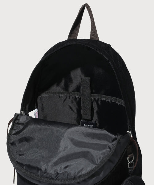 C Logo Corduroy Backpack