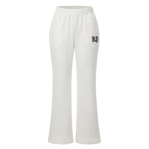 Chrome Bootcut Pants (white)