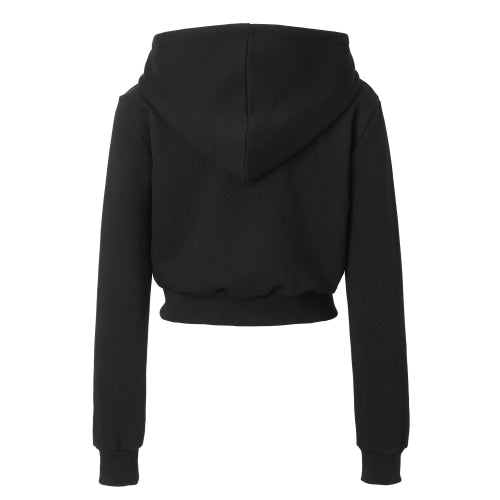 Chrome Hood Zip-up (black)