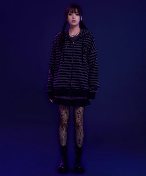 [Wednesday] Hooded Zip-Up_SPMZF49U03