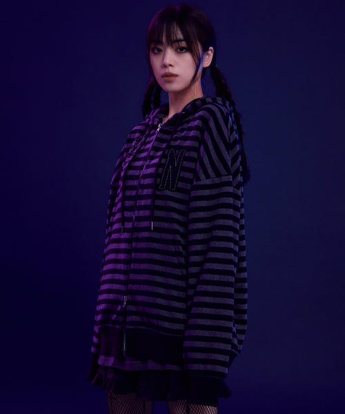 [Wednesday] Hooded Zip-Up_SPMZF49U03