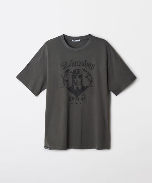 [Wednesday] Short-sleeved T-shirt (GRAY)_SPRLF49U06