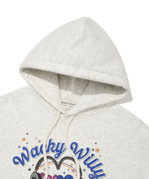 Women's Lily and Leo Graphic Hoodie Oatmeal