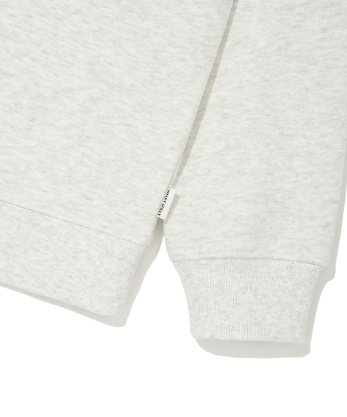 Women's Vintage Graphic Semi-Oversized Fit Sweatshirt Oatmeal