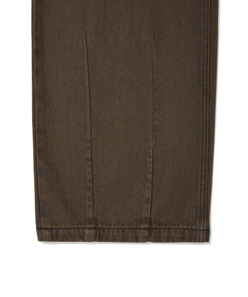 Easy Cargo Denim Pants Brown