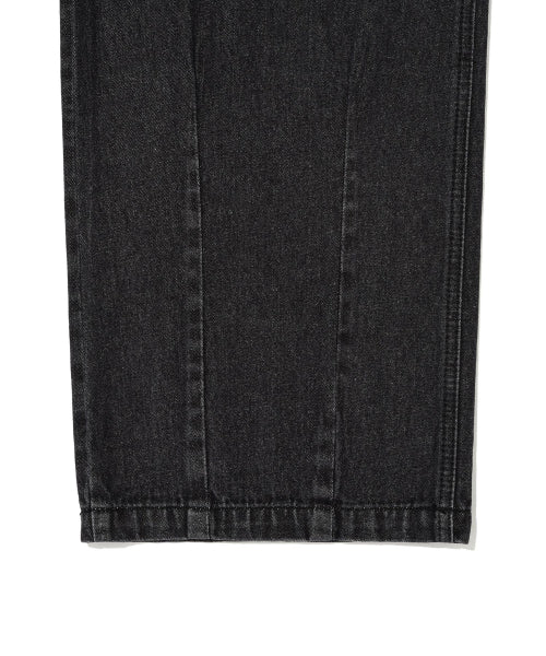 Easy Cargo Denim Pants Black