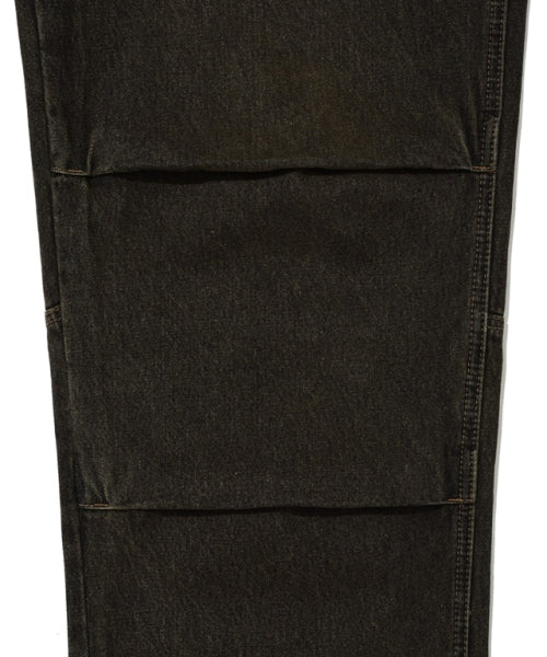 Parasuit denim pants green