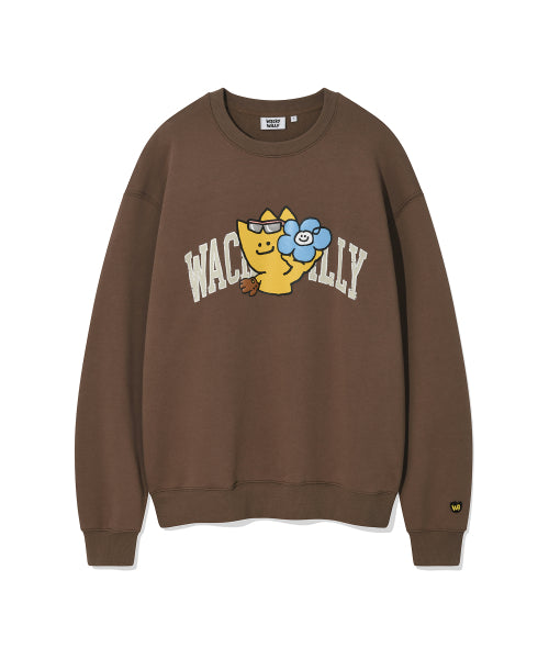 Kiki and Lily graphic sweatshirt brown