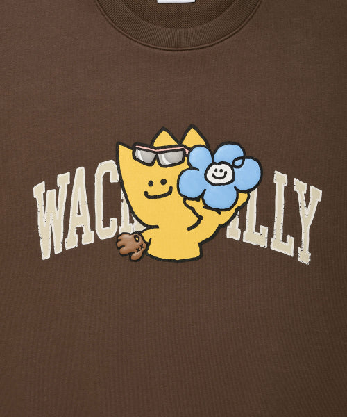 Kiki and Lily graphic sweatshirt brown