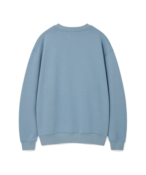 Kiki typo sweatshirt blue