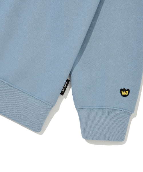 Kiki typo sweatshirt blue