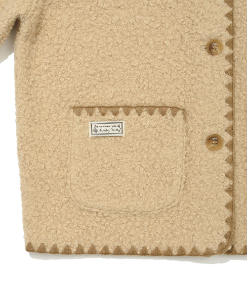 Women's Shearing Stitch Jacket Beige
