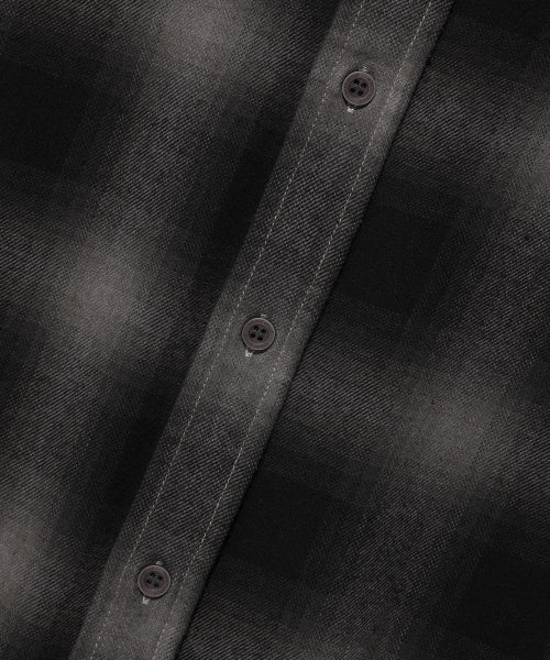 Dying Checkered Shirt Gray