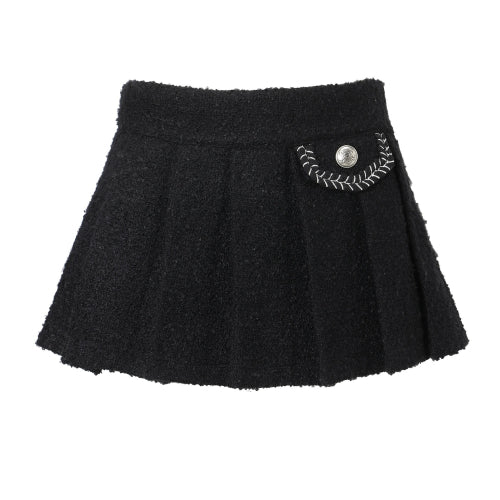 Atelier Tweed Skirt (black)