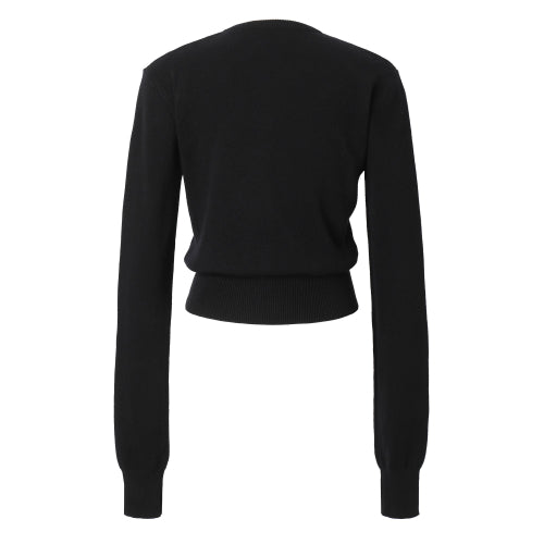 Signature Knit Cardigan (black)