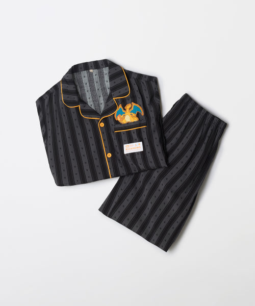 [Pocket Mon] Pocket Monster Long-Sleeved Pajama (BLACK)_SPPPF49U04
