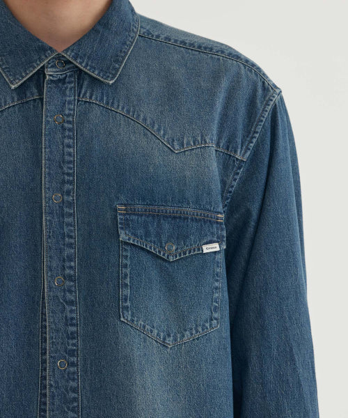DENIM WESTERN SHIRT